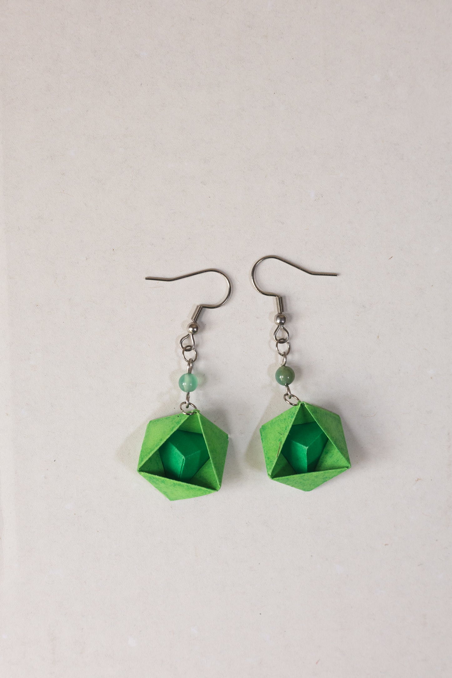 Pyramid Origami Earrings