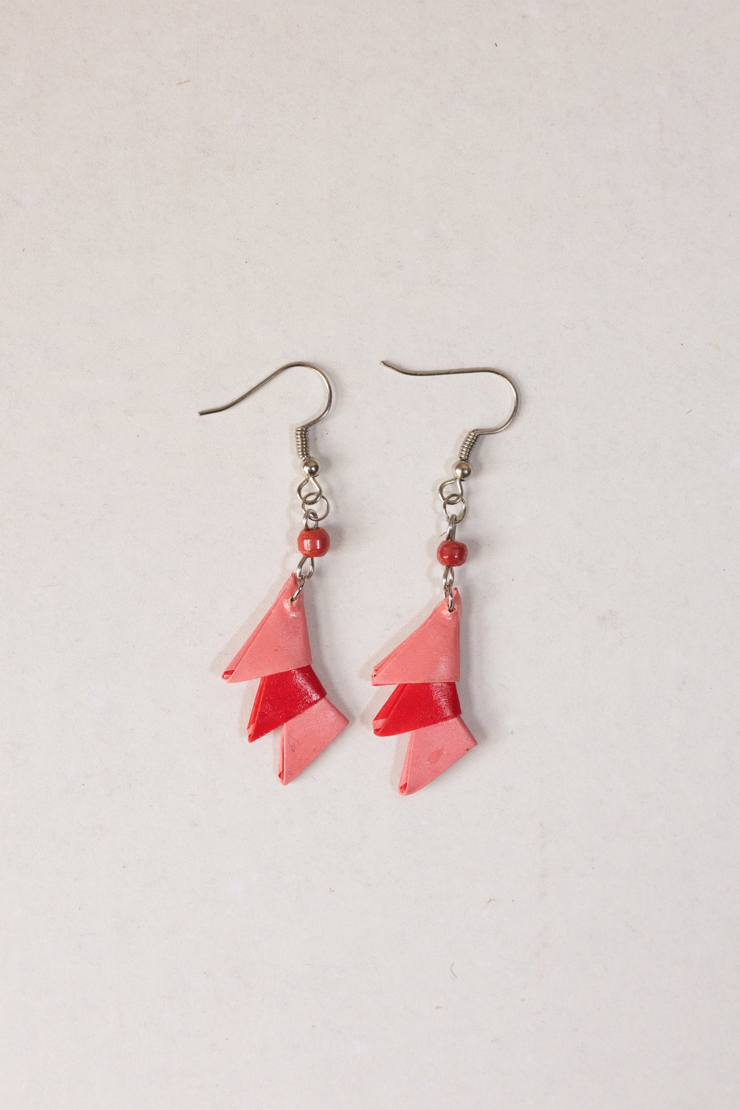 Three Triangles Origami Earrings