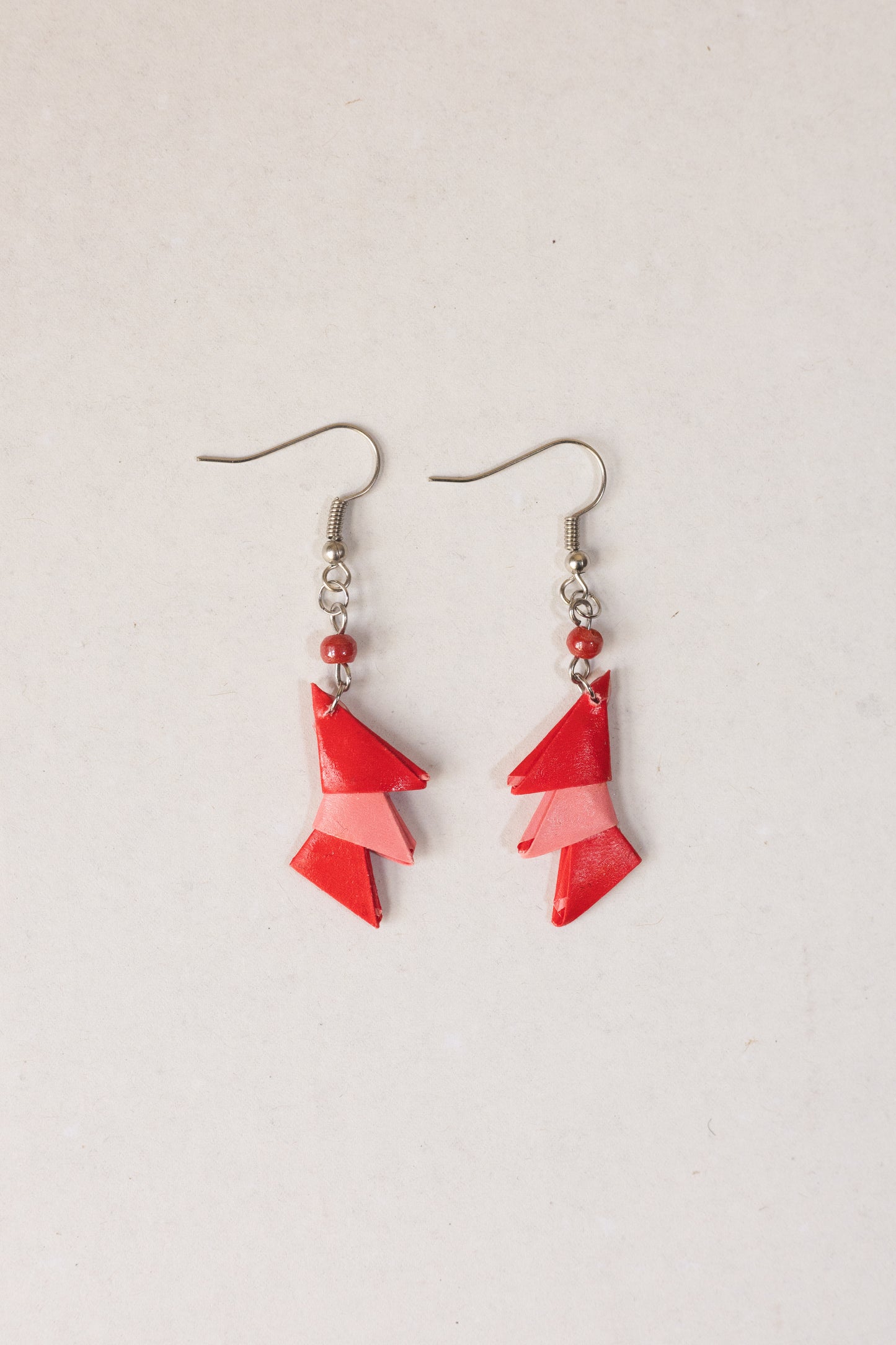 Three Triangles Origami Earrings